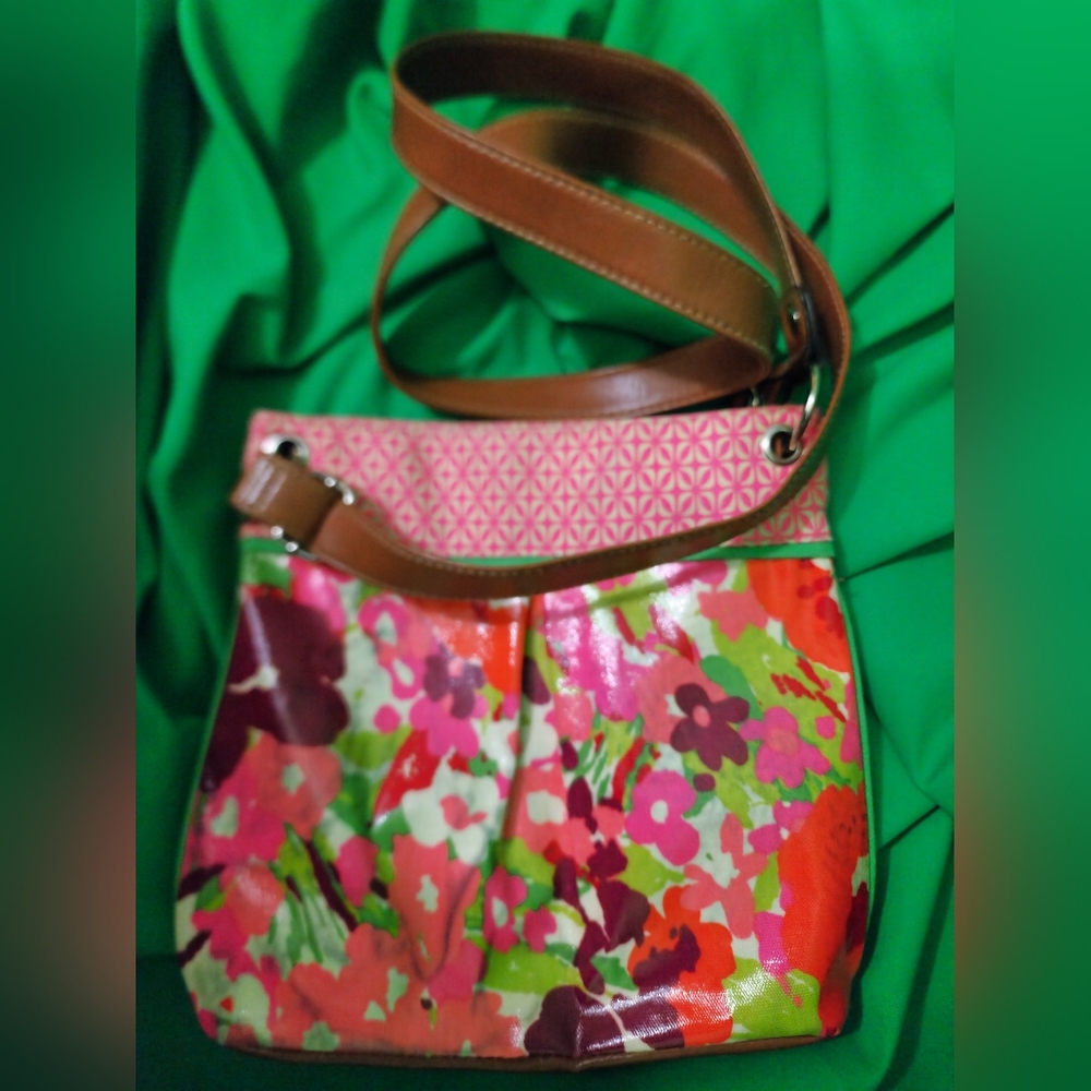 Multicolored Flower Purse